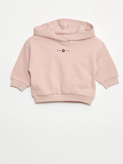 Conjunto sudadera con capucha + leggings de punto - Kiabi