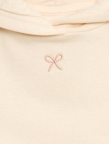 Conjunto sudadera con capucha + leggings de punto