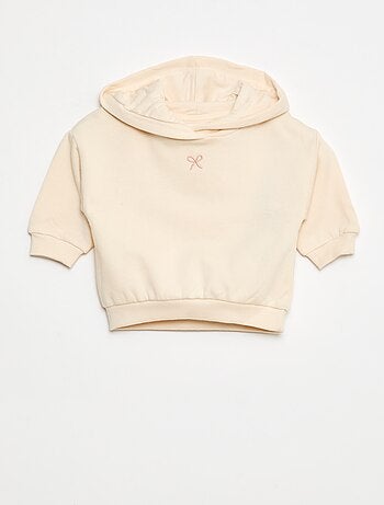 Conjunto sudadera con capucha + leggings de punto