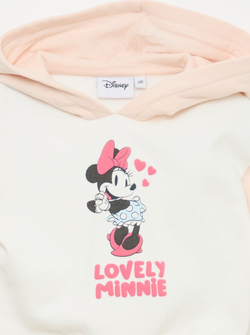 Conjunto sudadera con capucha + leggings 'Disney' Rosa - Kiabi