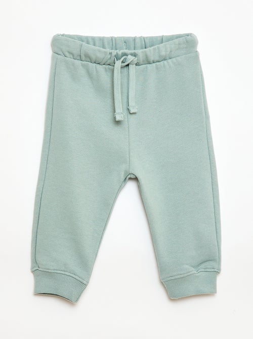 Conjunto sudadera con capucha + pantalón de chándal monocromo - 2 piezas - Kiabi