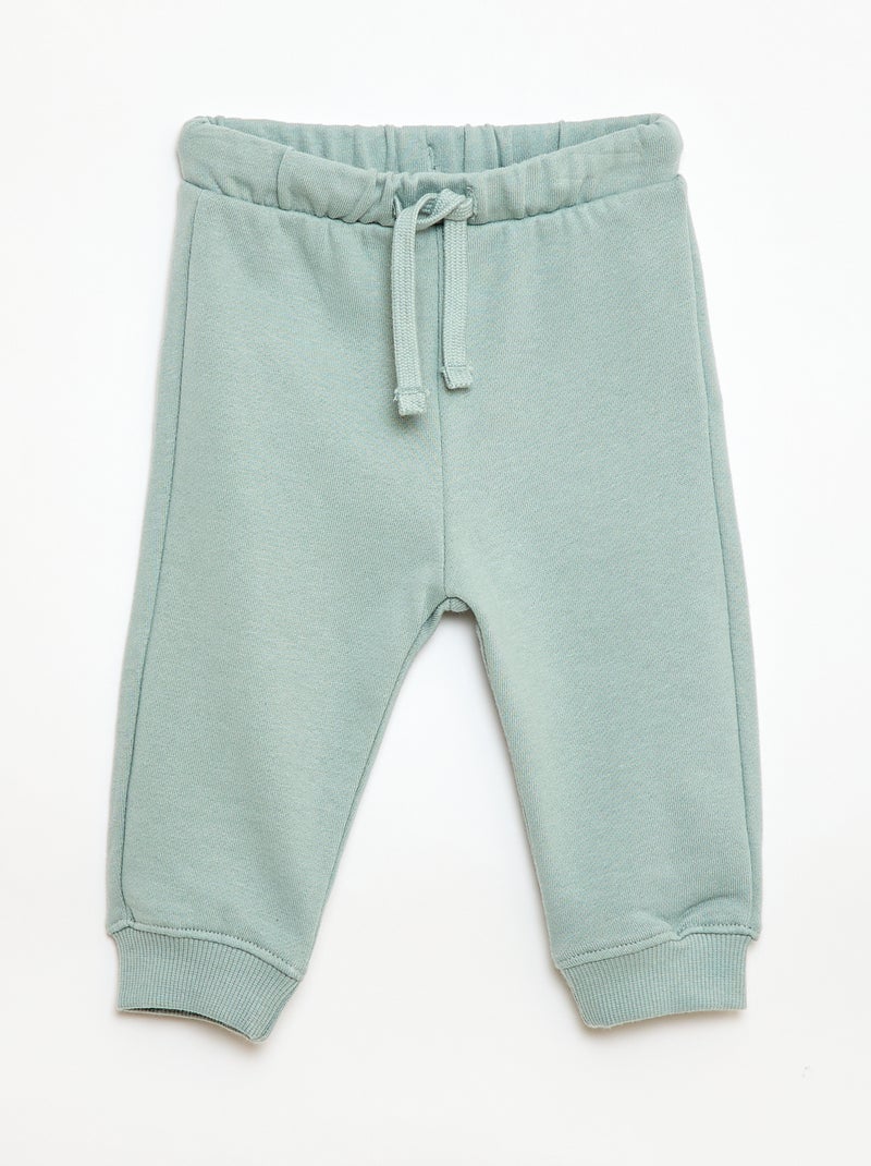 Conjunto sudadera con capucha + pantalón de chándal monocromo - 2 piezas Azul - Kiabi