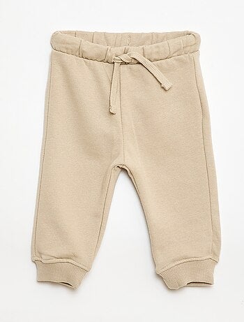 Conjunto sudadera con capucha + pantalón de chándal monocromo - 2 piezas