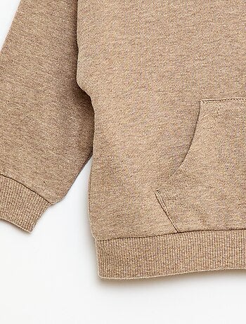 Conjunto sudadera con capucha + pantalón de chándal monocromo - 2 piezas