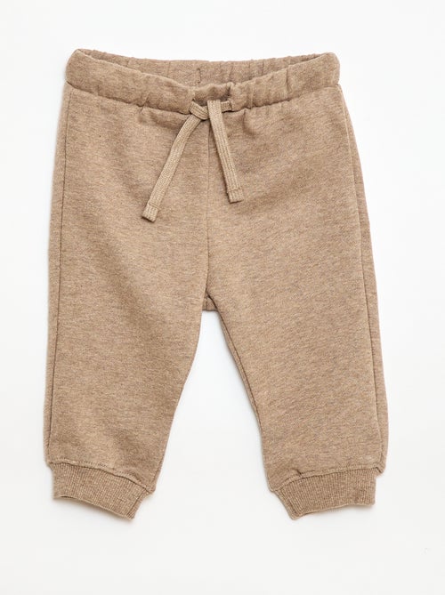 Conjunto sudadera con capucha + pantalón de chándal monocromo - 2 piezas - Kiabi