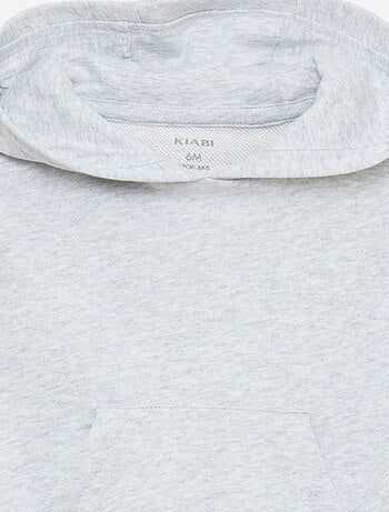 Conjunto sudadera con capucha + pantalón de chándal monocromo - 2 piezas