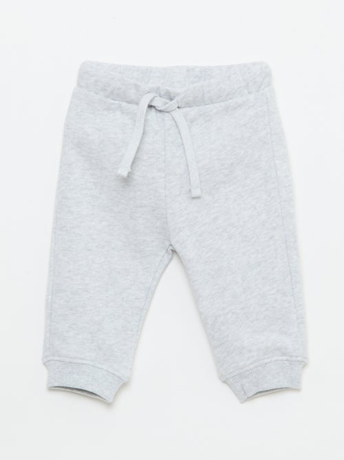 Conjunto sudadera con capucha + pantalón de chándal monocromo - 2 piezas - Kiabi