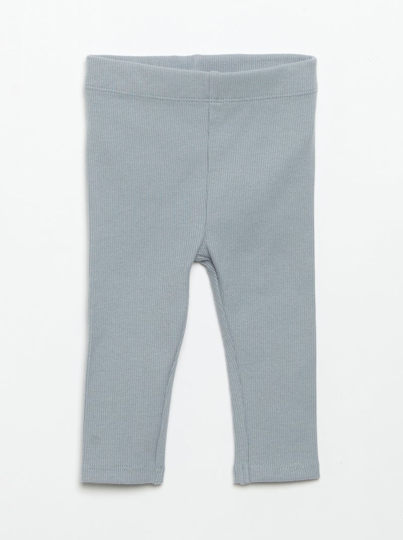 Conjunto sudadera estampada + legging Blanco - Kiabi