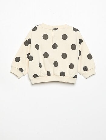 Conjunto sudadera estampada + legging