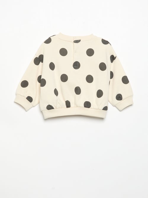 Conjunto sudadera estampada + legging - Kiabi