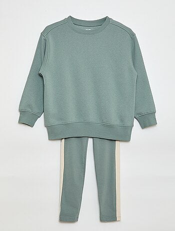 Conjunto sudadera + legging - 2 piezas