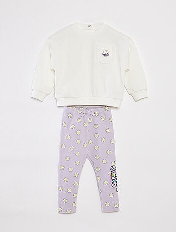 Conjunto sudadera + legging 'La casa de muñecas de Gabby' - 2 piezas