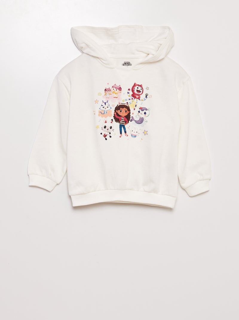 Conjunto sudadera + legging 'La casa de muñecas de Gabby' BLANCO - Kiabi