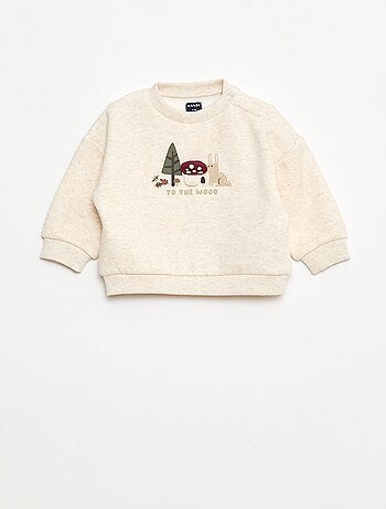 Conjunto sudadera + leggings con dibujo