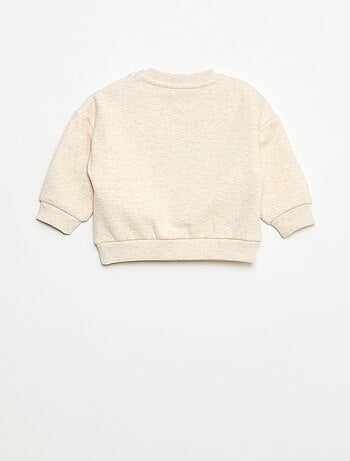 Conjunto sudadera + leggings con dibujo