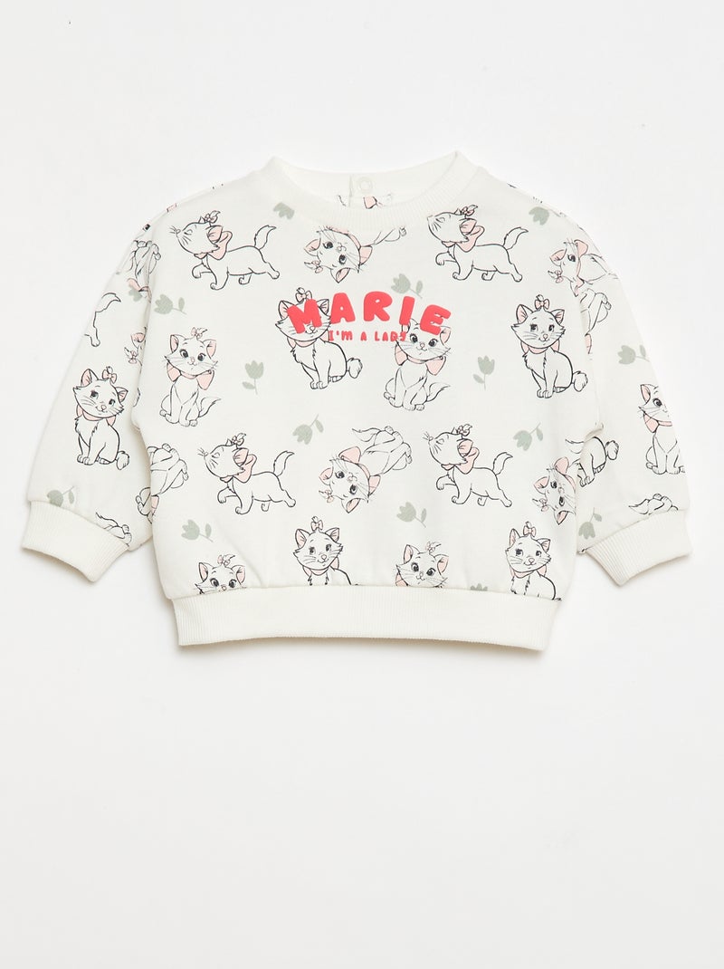 Conjunto Sudadera + leggings 'Disney' Blanco - Kiabi