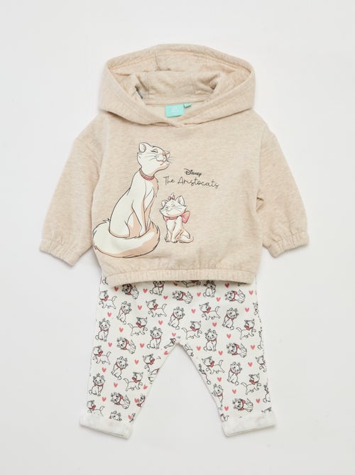 Conjunto sudadera + leggings 'Disney' 'Marie' - Kiabi