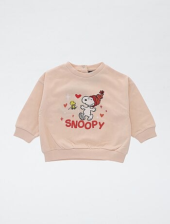 Conjunto sudadera + leggings 'Snoopy' en polar de algodón