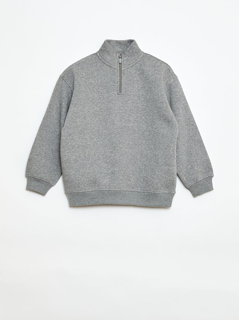 Conjunto sudadera + pantalón de chándal - 2 piezas Gris - Kiabi
