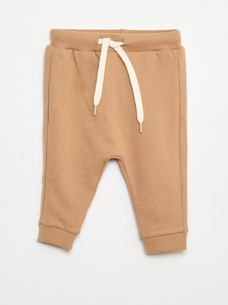 Conjunto sudadera + pantalón de chándal - 2 piezas Marron - Kiabi