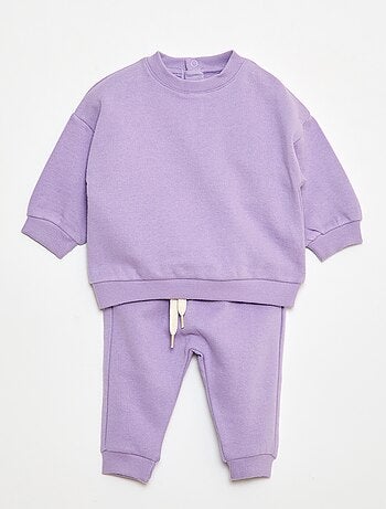 Conjunto sudadera + pantalón de chándal - 2 piezas