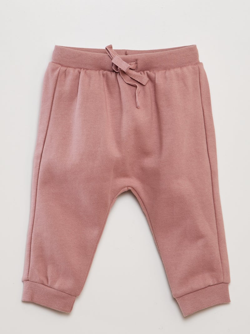 Conjunto sudadera + pantalón de chándal - 2 piezas ROSA - Kiabi
