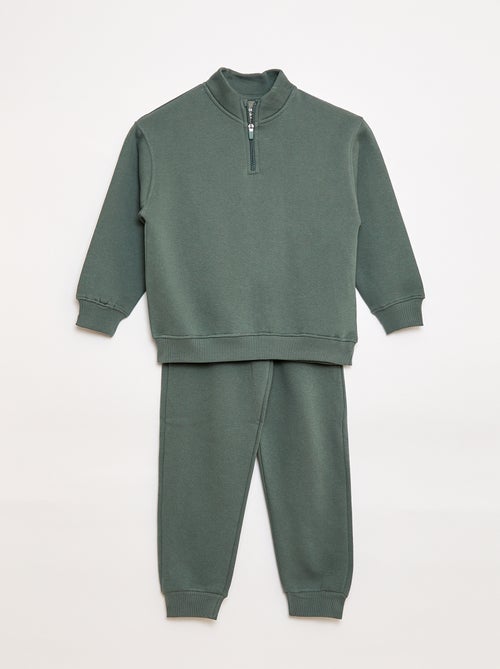 Conjunto sudadera + pantalón de chándal - 2 piezas - Kiabi