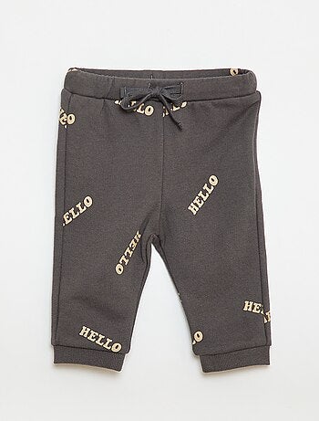 Conjunto sudadera + pantalón de chándal con estampado fantasía - 2 piezas