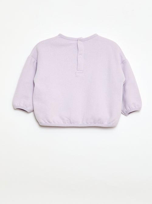 Conjunto sudadera + pantalón de chándal fantasía - Kiabi