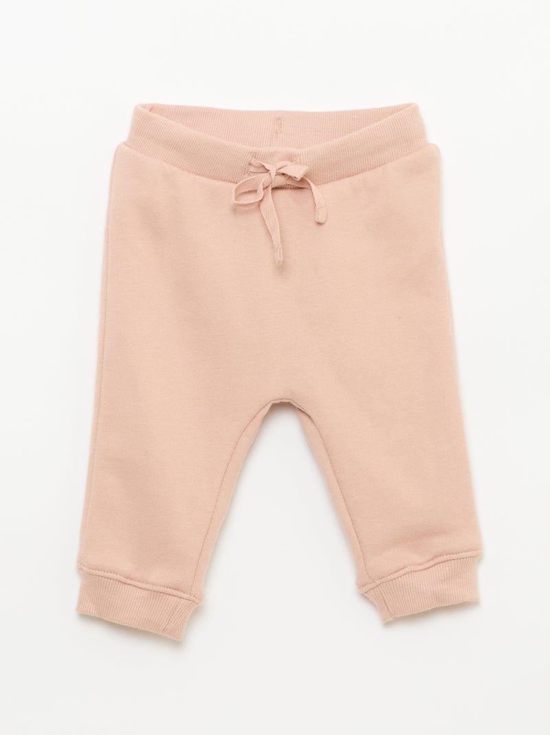 Conjunto sudadera + pantalón de chándal fantasía Rosa - Kiabi