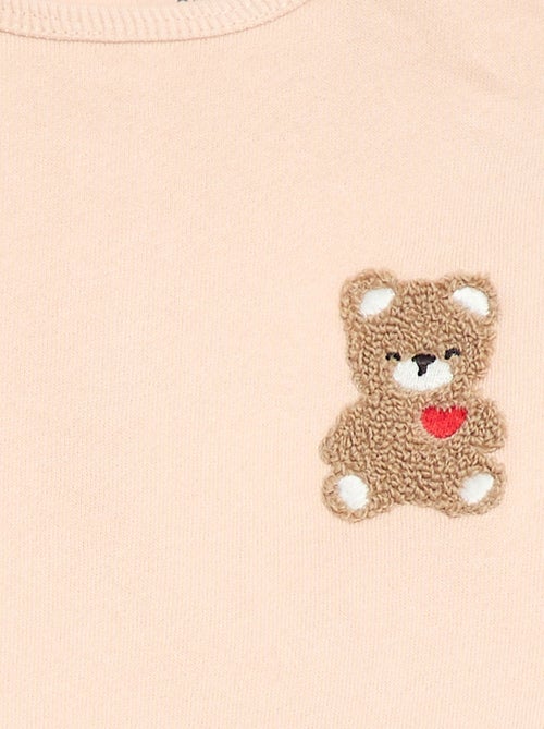 Conjunto sudadera + pantalón de chándal fantasía - Kiabi