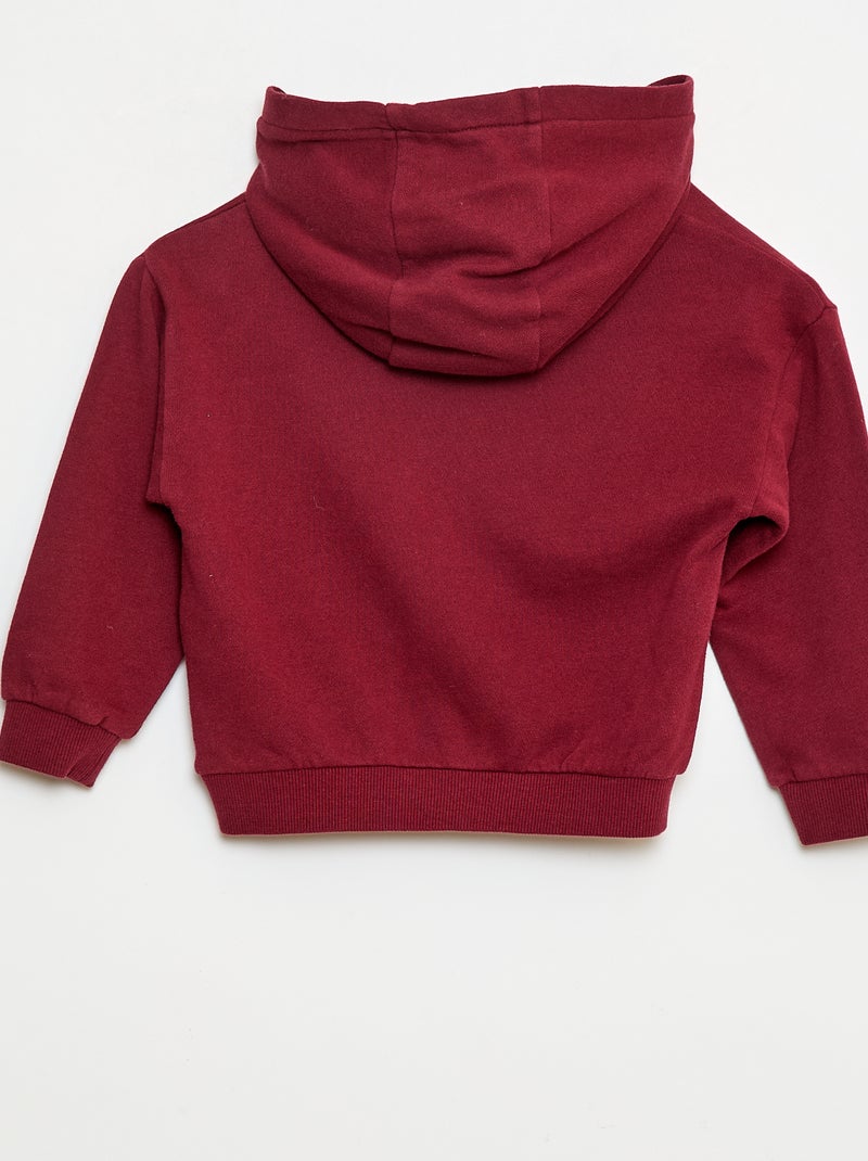 Conjunto sudadera + pantalón de chándal Rojo - Kiabi