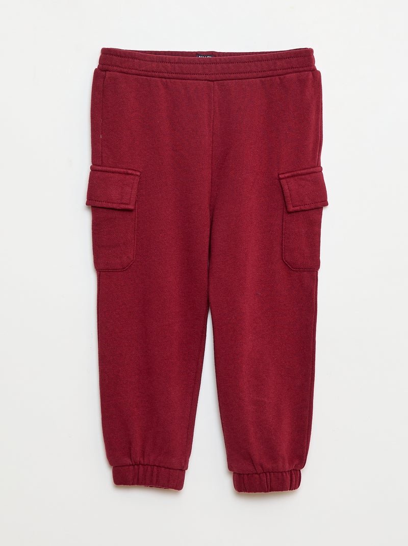 Conjunto sudadera + pantalón de chándal Rojo - Kiabi