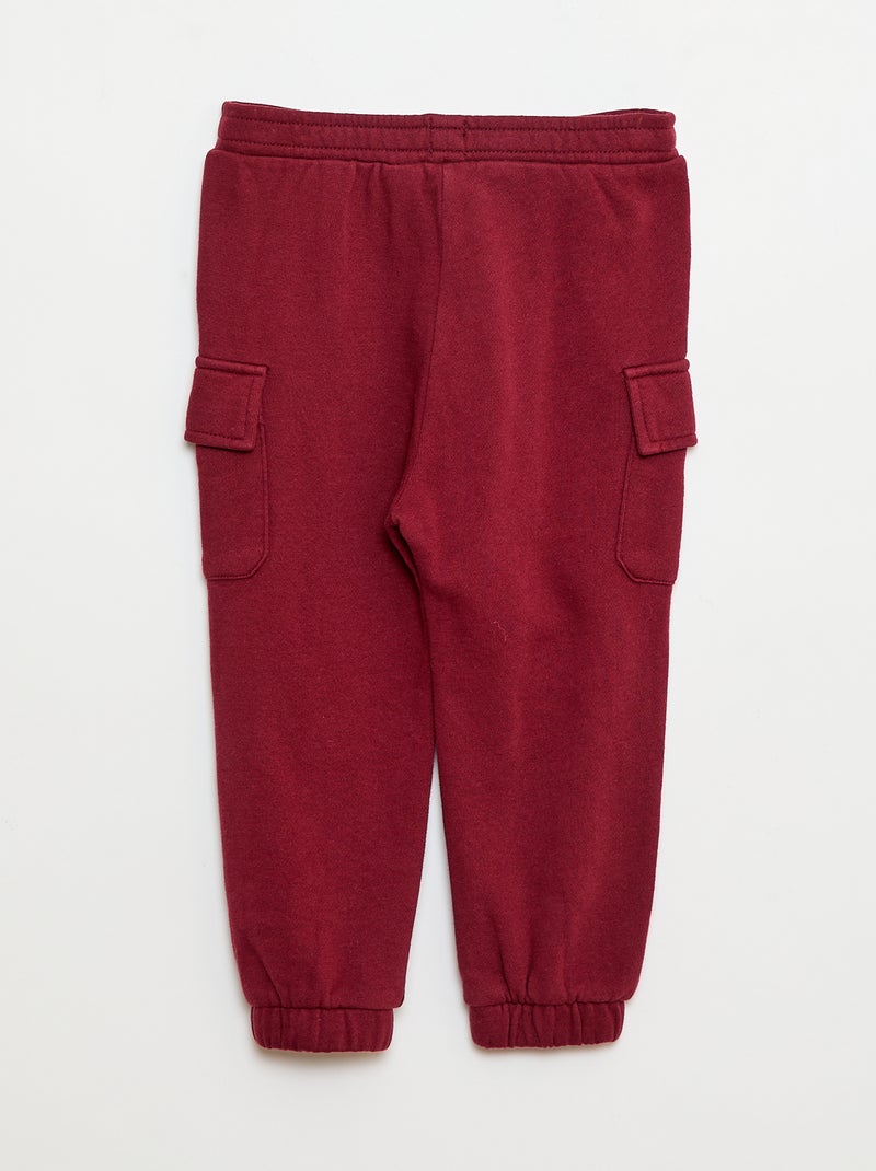 Conjunto sudadera + pantalón de chándal Rojo - Kiabi