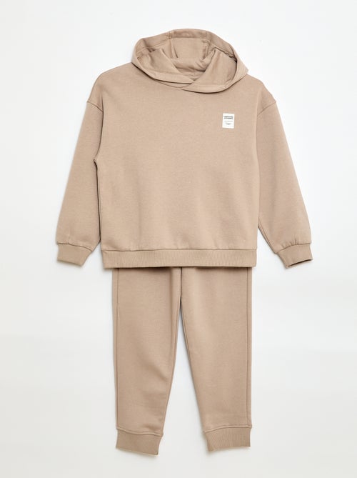Conjunto sudadera + pantalón de jogging - 2 piezas - Kiabi