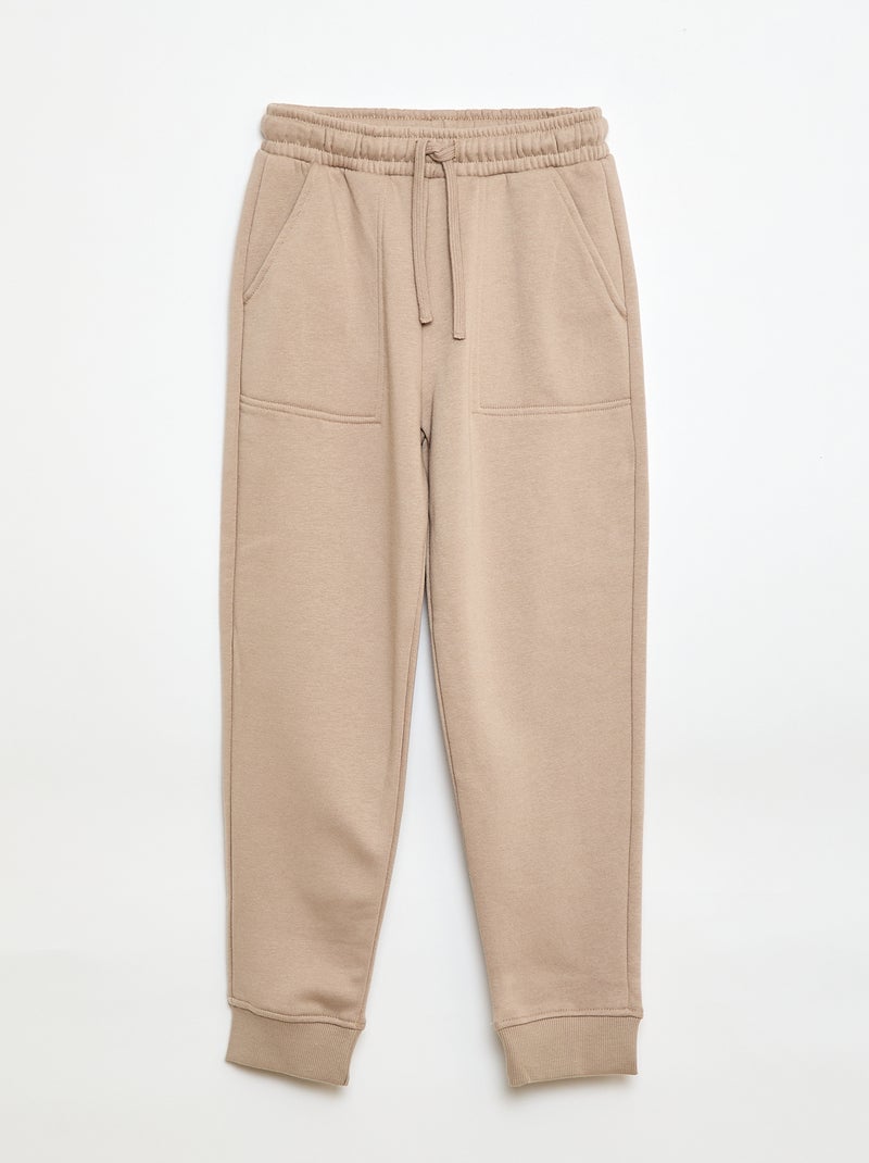 Conjunto sudadera + pantalón de jogging - 2 piezas Beige - Kiabi