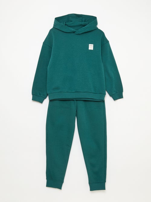 Conjunto sudadera + pantalón de jogging - 2 piezas - Kiabi