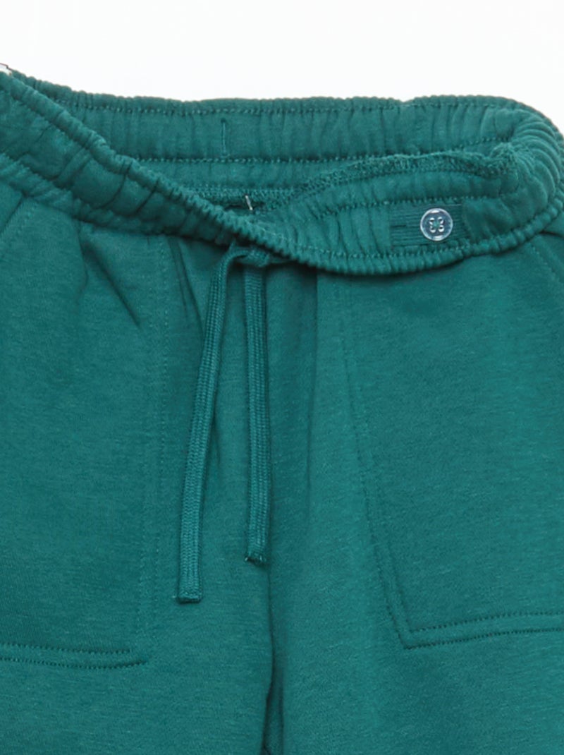 Conjunto sudadera + pantalón de jogging - 2 piezas Verde - Kiabi