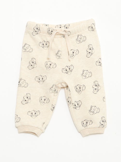 Conjunto sudadera + pantalón 'Disney' 'Simba' de algodón - Kiabi