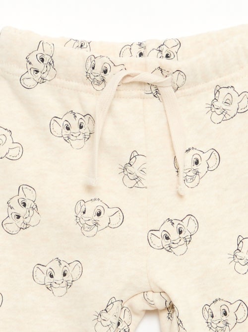 Conjunto sudadera + pantalón 'Disney' 'Simba' de algodón - Kiabi