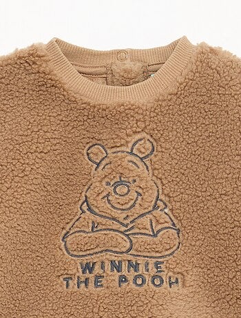 Conjunto sudadera + pantalón 'Disney' 'Winnie' de algodón
