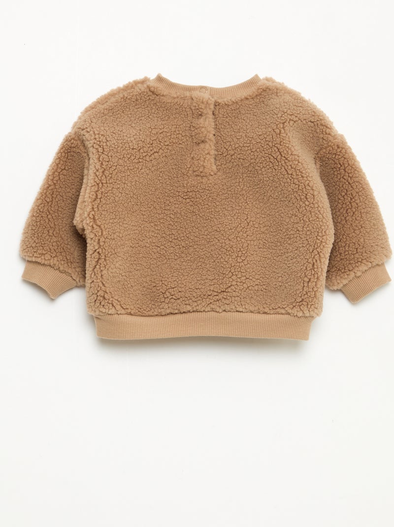 Conjunto sudadera + pantalón 'Disney' 'Winnie' de algodón Beige - Kiabi