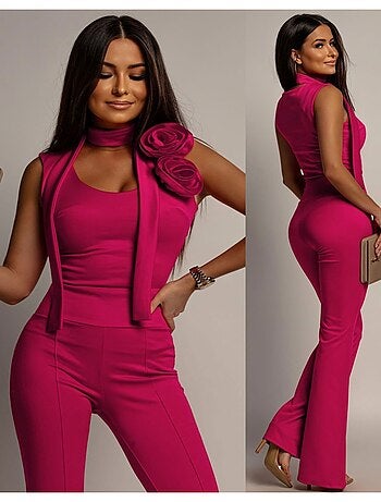 Conjunto top-pantalón Kebello