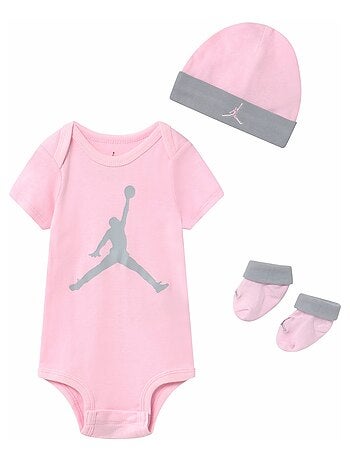 Conjunto unisex de body y patucos jumpman - jordan