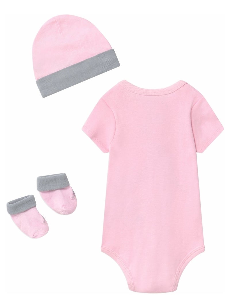 Conjunto unisex de body y patucos jumpman - jordan Rosa - Kiabi