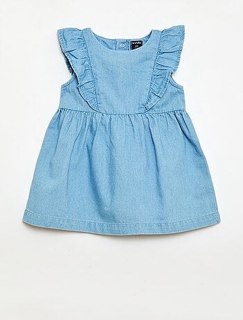 Conjunto vestido + braguita de vaquero - 2 piezas