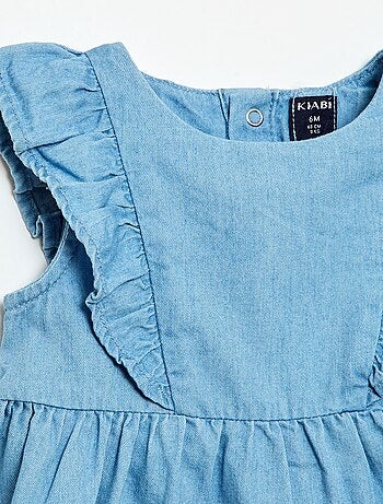 Conjunto vestido + braguita de vaquero - 2 piezas