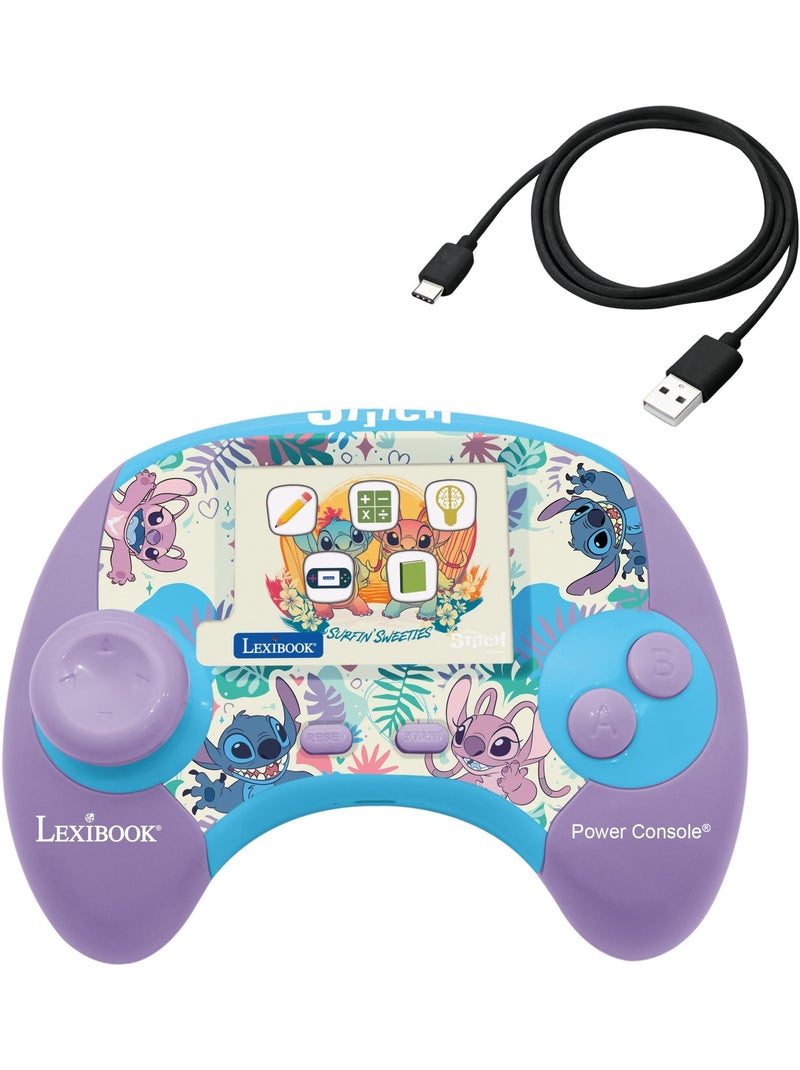 Consola de juegos educativos Stitch con 100 actividades (EN/ES) Azul - Kiabi