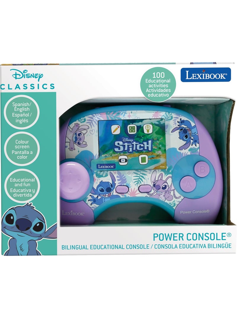 Consola de juegos educativos Stitch con 100 actividades (EN/ES) Azul - Kiabi