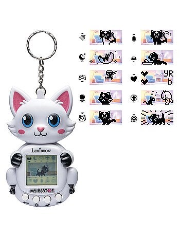Consola My BestE® Gigapets® 2 Cats con pantalla LCD y enganche para llavero